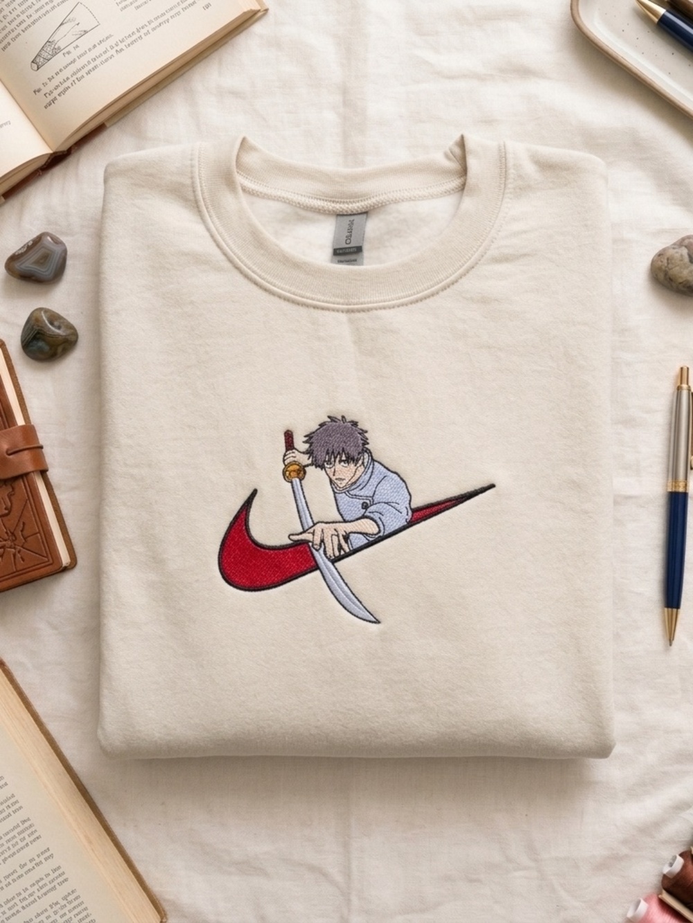 Yuta Sweater - Embroidered